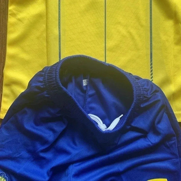 Cristano Ronaldo Al Nassr FC Soccer Jersey, Shorts Set 2023/24 Kids XXL NWT - Picture 7 of 7